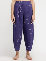 Cotton Geometric Print Co-ord Set - Blue