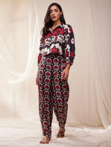 Abstract Print Coord Set - Multicolour