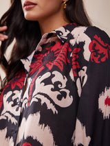 Abstract Print Coord Set - Multicolour