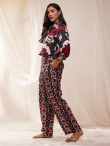 Abstract Print Coord Set - Multicolour