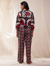 Abstract Print Coord Set - Multicolour