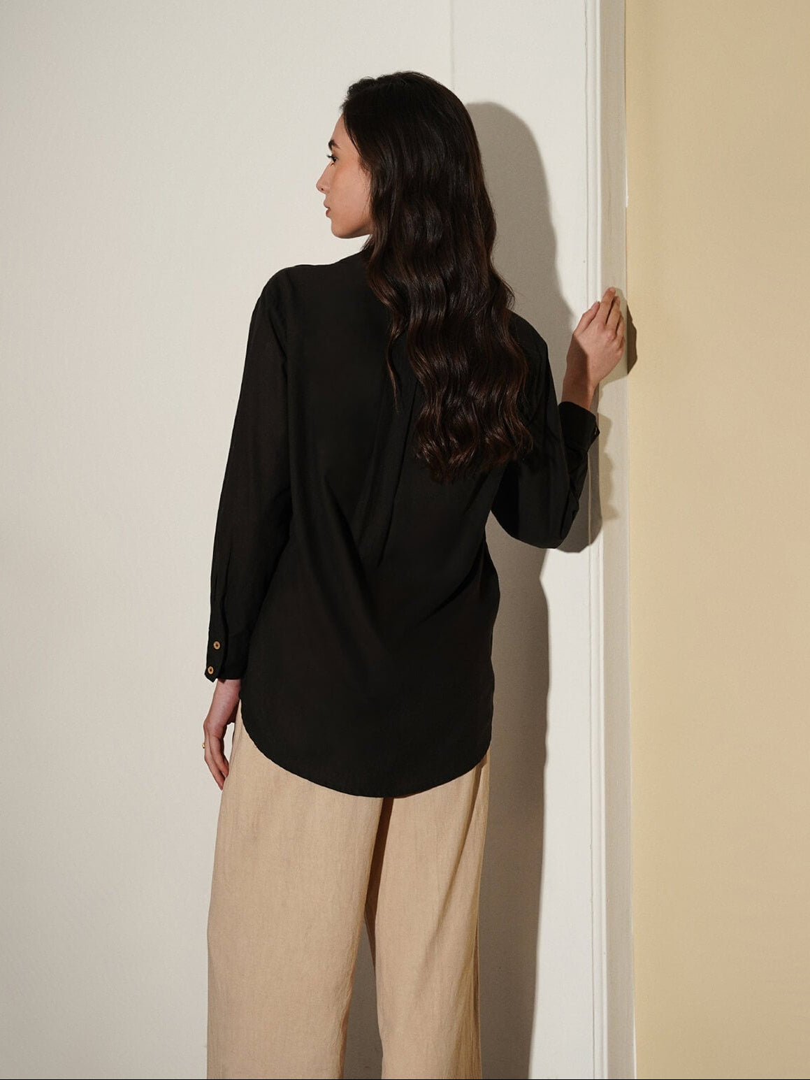 Cotton Floral Co-ord Set - Black