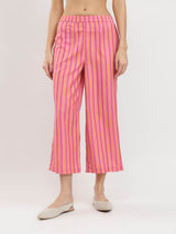 Rayon Floral Shirt Collar Kurta Set - Pink