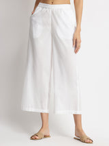 Cotton Stripe Play Kurta Set - Off-White & Aqua Blue