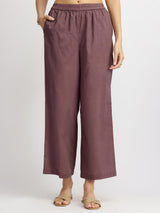 Cotton Tribal Print Kurta Set - Dusty Pink