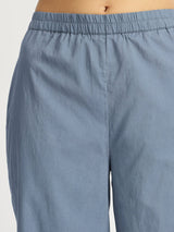 Cotton Dabu Stripe Play Kurta Set - Grey