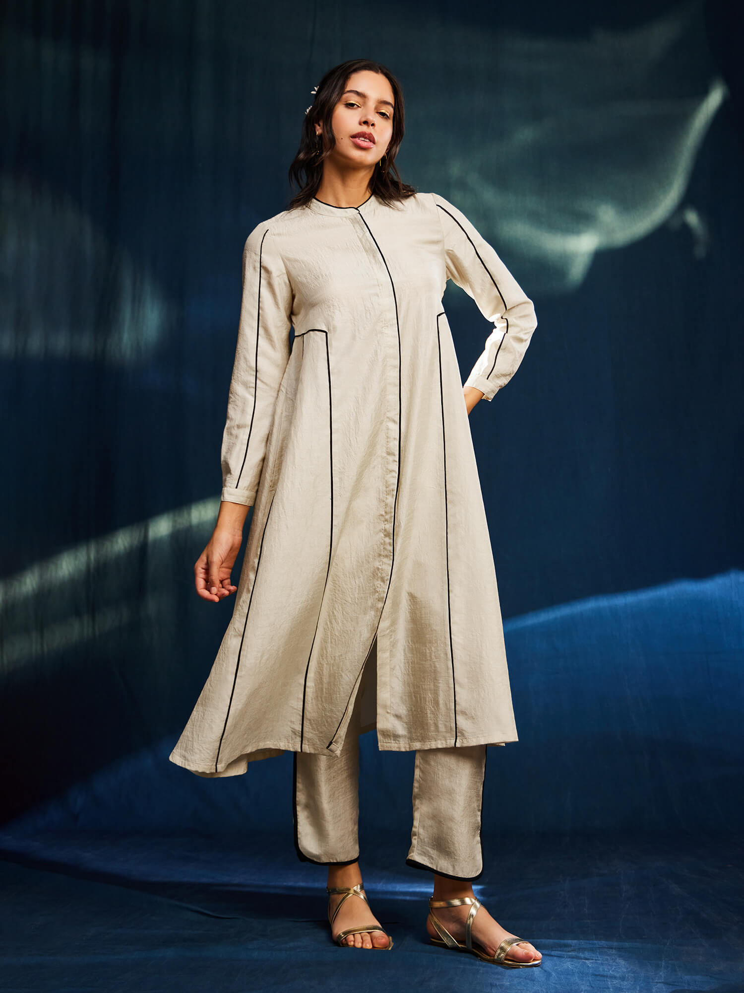 The Fursat Kurta - Heritage Pink