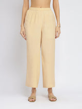 Rayon Striped A-Line Kurta Set - Grey