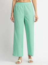 Cotton Jacquard Angrakha Kurta Set - Blue