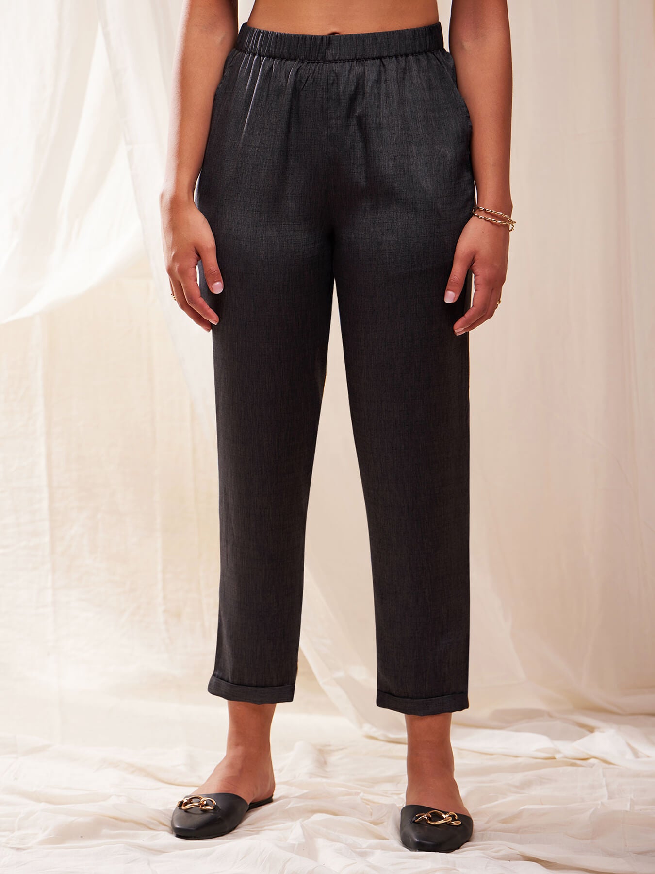 Solid Co-ord Set - Grey