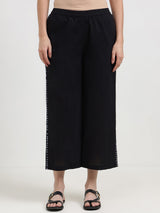 Cotton Bandhani Co-ord Set - Black