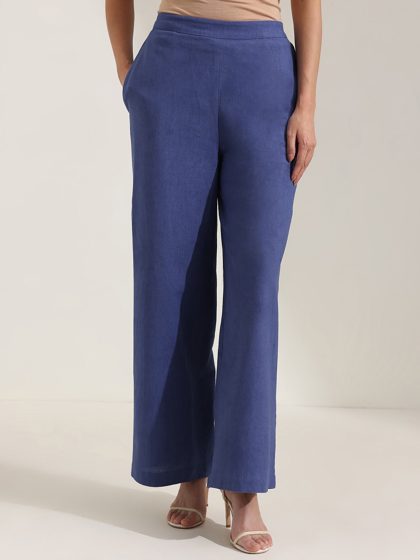 Cotton Woven Co-ord Set - Blue