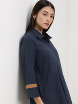 Cotton Solid Top - Navy
