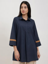 Cotton Solid Top - Navy