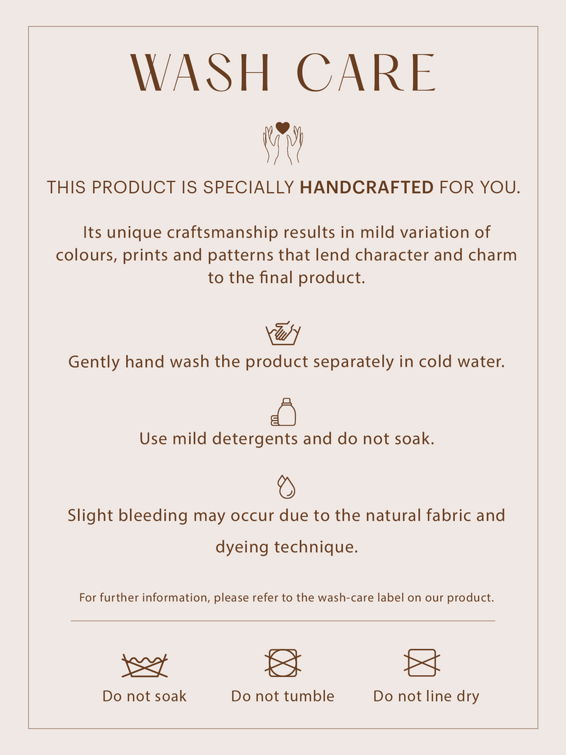 Cotton Dabu Stripe Play Kurta Set - Grey