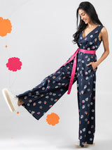Buy Navy pinkfort Sleeveless Jumpsuit Online | pinkfort