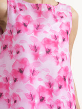 Buy Pink Chanderi Floral Kurta Set Online | Pink fort